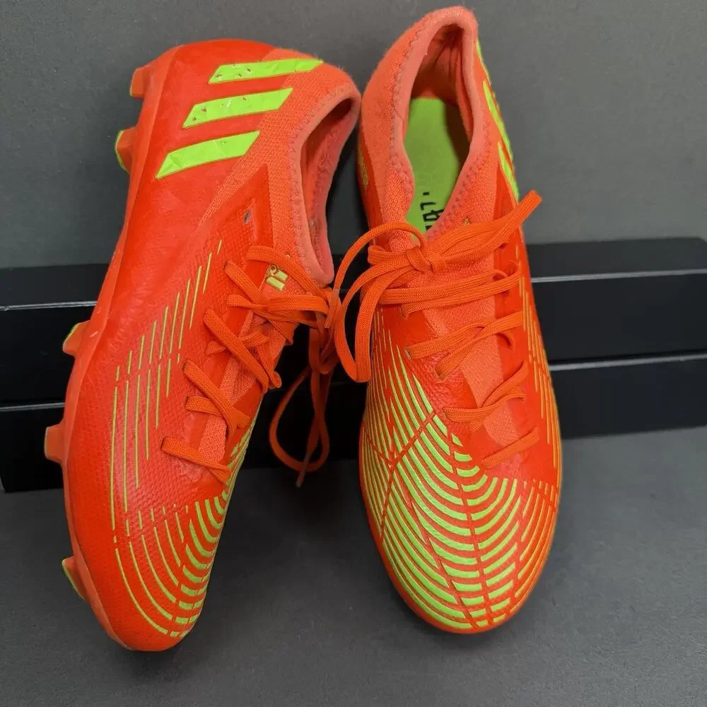 Adidas Predator Soccer Cleats Orange Mens Size 6.5